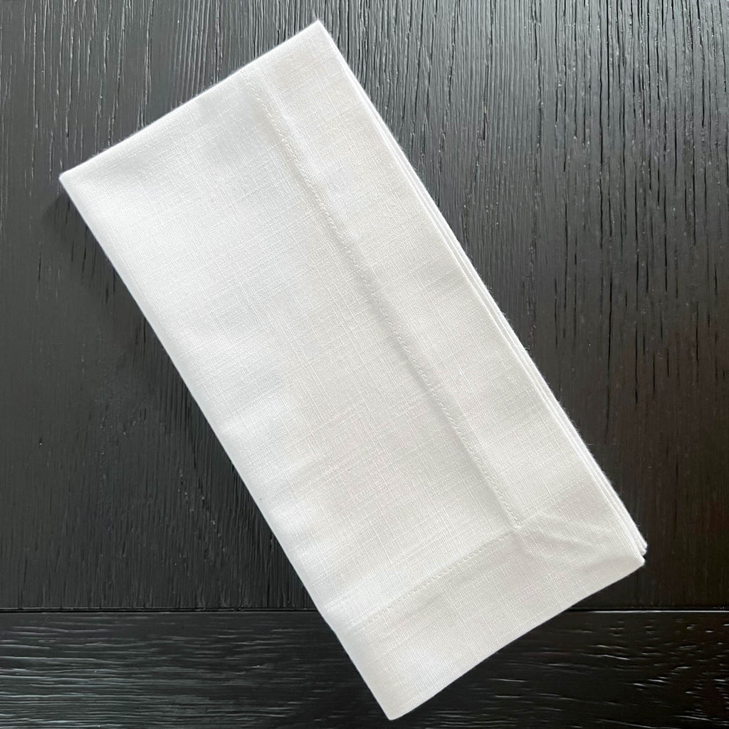 White Linen Napkin