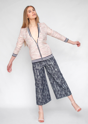 Wide Leg Sailor Trouser