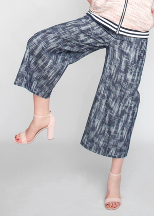 Wide Leg Sailor Trouser