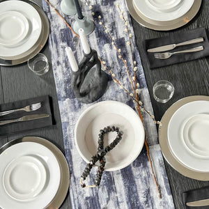 Black Linen Napkin