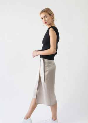Rolled Shoulder Sweater