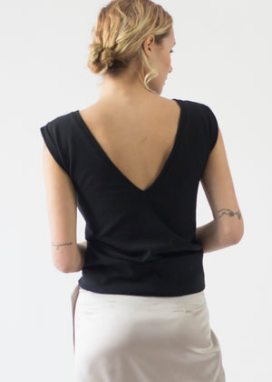 Rolled Shoulder Sweater