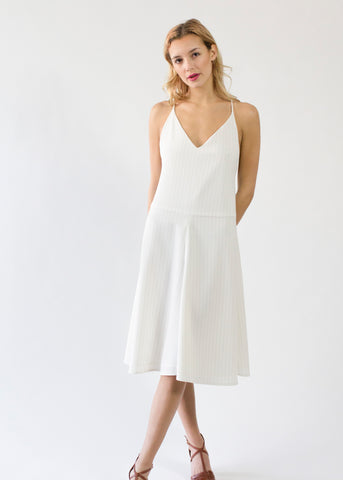 Satin T-shirt Dress
