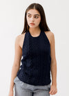 Cable Knit Halter