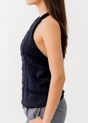 Cable Knit Halter