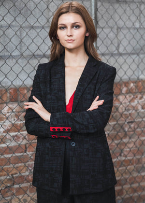 Classic Black Blazer
