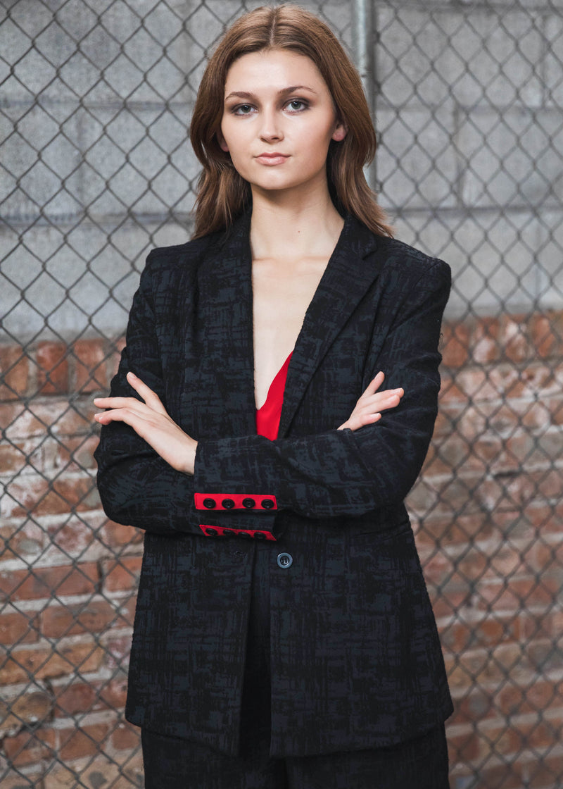 Classic Black Blazer